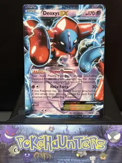 Pokemon Card Deoxys EX BW82 Black Star Promo Ultra Rare Holo Light Play - Image 1