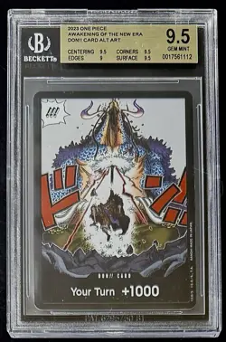 BGS 9.5 One Piece Don Card - English - Awakening of the New Era - Graded - Image 1