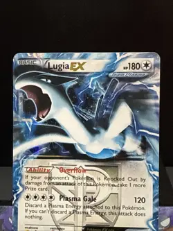 Pokemon Card Lugia EX BW83 Ultra Rare Black Star Promo Half Art Light Play - Image 2