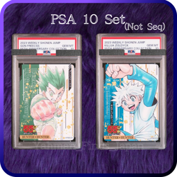 PSA 10 Gon Killua Set Jump 55th Anniversary Collection Card Set Hunter × Hunter - Image 1