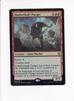 Vintage Magic The Gathering MTG FOIL 2020 SKATTERSKULL CHARGER 159/280 (#2) (Sh) - Image 1