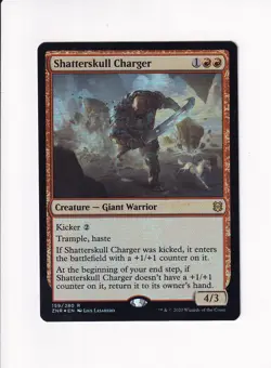 Vintage Magic The Gathering MTG FOIL 2020 SKATTERSKULL CHARGER 159/280 (#1) (Sh) - Image 1
