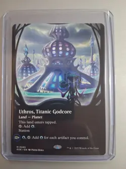 MTG - Uthros, Titanic Godcore (Borderless) Edge of Eternities NM - M 0285 - EOE - Image 1