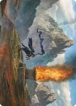 MTG LotR Art Series - Call for Aid (60/81) - Image 1