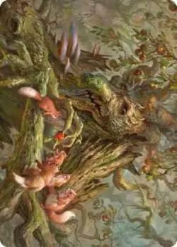 MTG LotR Art Series - Generous Ent (11/81) - Image 1