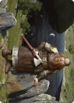 MTG LotR Art Series - Mirrormere Guardian (12/81) - Image 1