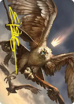 MTG LotR Art Series - Gwaihir, Greatest of the Eagles (59/81) (Stamped) - Image 1