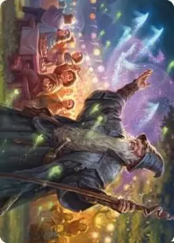 MTG LotR Art Series - Gandalf, Friend of the Shire (5/81) - Image 1