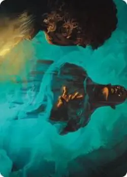 MTG LotR Art Series - Elrond, Lord of Rivendell (40/81) - Image 1