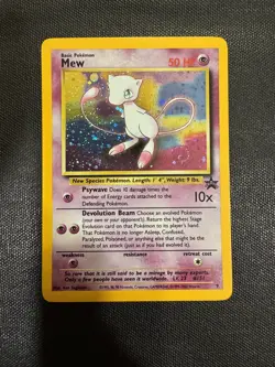 Mew #9 WoTC Black Star Promo Holo Foil Rare Pokemon TCG - Image 1