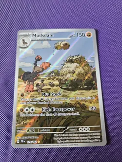 Mudsdale 175/162 S&V Temperal Forces Pokemon Illustration - Image 1