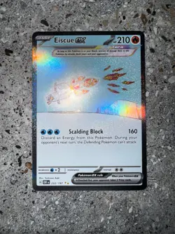 Pokemon TCG Cards Eiscue ex 222/197 Obsidian Flames Special Illustration Rare - Image 3