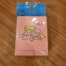 Pokemon Slowpoke Deck Shield Sleeve & Deck Case & Playmat Case Set Japan New - Image 3