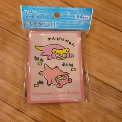 Pokemon Slowpoke Deck Shield Sleeve & Deck Case & Playmat Case Set Japan New - Image 4