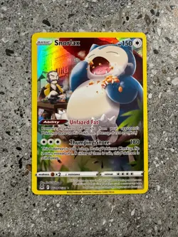 Pokemon TCG Cards Snorlax TG10/TG30 Lost Origin Trainer Gallery Art Rare Holo NM - Image 1