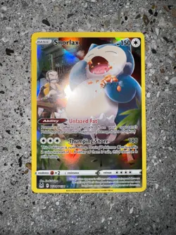 Pokemon TCG Cards Snorlax TG10/TG30 Lost Origin Trainer Gallery Art Rare Holo NM - Image 3