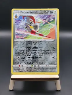 Escavalier - 124/189 - Reverse Holo - Pokemon Sword & Shield: Darkness Ablaze - Image 1