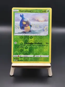 Karrablast - 008/189 - Reverse Holo - Pokemon Sword & Shield: Darkness Ablaze - Image 1