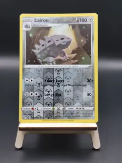 Lairon - 122/189 - Reverse Holo - Pokemon Sword & Shield: Darkness Ablaze - Image 1