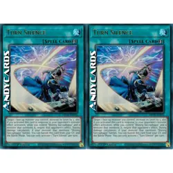 TURN SILENCE 2x (Silenzio Turno) • Ultra R • MP25 EN192 • 1Ed • Yugioh ANDYCARDS - Image 1
