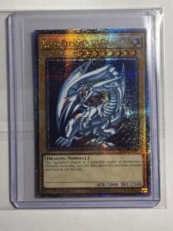 Yugioh! Blue-Eyes White Dragon MP24-EN001 Quarter Century Secret Rare 1st NM - Image 1
