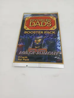 Divorced Dads Age Of Alimony Booster Pack Sealed 9 Cards Court of Chaos - Image 2