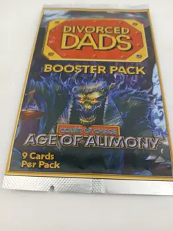 Divorced Dads Age Of Alimony Booster Pack Sealed 9 Cards Court of Chaos - Image 5