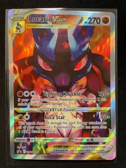 Lucario VSTAR Promo SWSH291 Crown Zenith ETB Pokemon Card English - Image 1