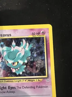 Misdreavus - Neo Revelation 11/64 Rare Holo SWIRL Pokemon TCG Card - Image 4