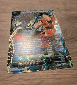 Dragon Ball Super Card Game Son Goku Peace Resolution Wild Card BT21-148 SCR - Image 2
