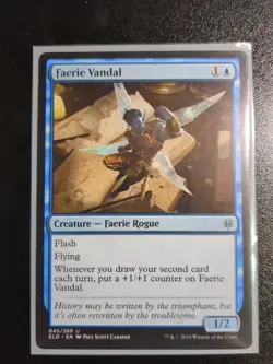 Faerie Vandal Throne of Eldraine Regular - Image 1