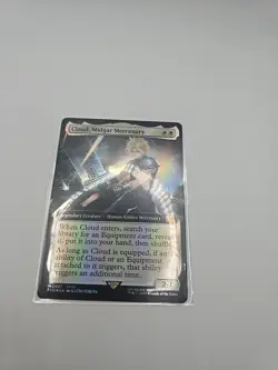 Magic The Gathering - Cloud, Midgar Mercenary (Extended Art) Final Fantasy Foil - Image 2
