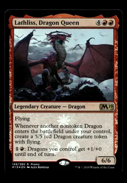 Lathliss, Dragon Queen 149 Foil P Media Promos - Image 1