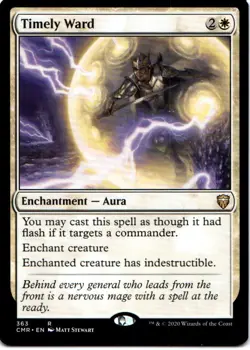 TIMELY WARD 363 MAGIC: THE GATHERING COMMANDER LEGENDS (CMR) UNCOMMON - Image 1