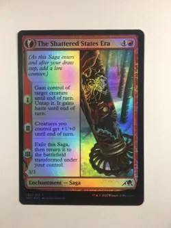 MTG Kamigawa Neon Dynasty The Shattered States Era Nameless Conqueror Foil #162 - Image 1