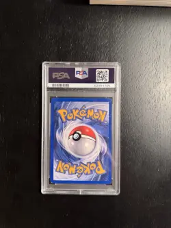 TYPHLOSION 18/111 Unlimited Neo Genesis Holo Rare 2000 Pokemon Card PSA 5 - Image 2