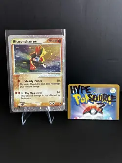 Hitmonchan ex 98/109 Ruby and Sapphire Holo Pokemon TCG - Image 1