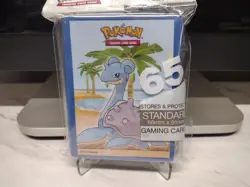 Sealed Lapras Pokemon Deck Protector Sleeves Standard Size Ultra Pro 65ct - Image 1