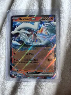 Pokemon TCG Reshiram EX Holo Card 30/159 SV:09 Journey Together NM/M Condition - Image 1