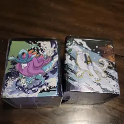 Pokemon TCG: Stacking Tin (Q1 2025) - 3 Packs, Stickers set of 2 - Image 1