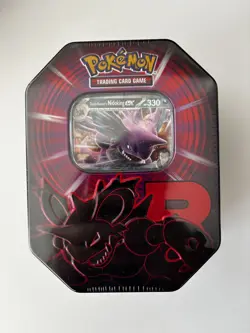 Pokemon TCG Team Rocket Tin Nidoking Ex Brand New and Sealed - Image 1