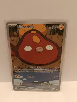 Pokemon Flunschlik 118/086 Illustration Rare Weisse Flammen Deutsch NM - Image 1