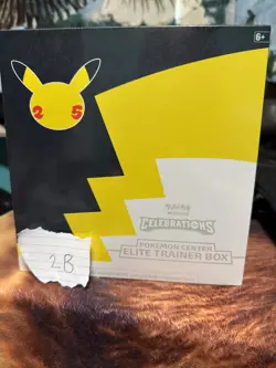Pokemon Center Exclusive Celebrations Elite Trainer Box 25th Anniversary Sealed - Image 1