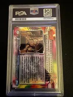 1999 Topps Pokemon Conscious Congratulations #3 Movie Edition PSA 9 MINT - Image 2