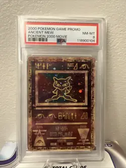 2000 Pokemon TCG Ancient Mew Promo NM-MT PSA 8 Holo Rare - Image 1
