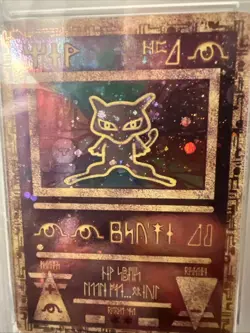 2000 Pokemon TCG Ancient Mew Promo NM-MT PSA 8 Holo Rare - Image 2