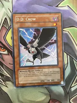 STON-EN024 D.D. Crow Rare Unlimited Edition NM Yugioh Card - Image 1