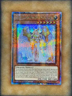 Yugioh Saffira, Dragon Queen of the Voiceless Voice PHNI-EN020 Quarter Century - Image 1