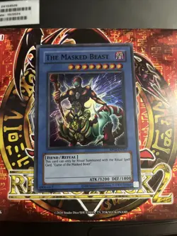 The Masked Beast RP02-EN027 Super Rare Retro Pack 2 Reprint Yu-Gi-Oh! - Image 1