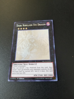 Dark Rebellion Xyz Dragon Ghost Rare NECH-EN053 The New Challengers-1st LP - Image 1